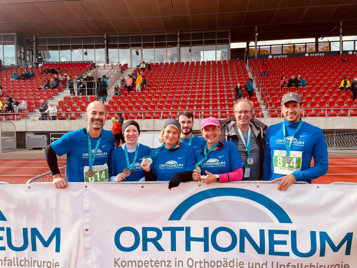 Das ORTHONEUM beim Kassel Marathon 2022 Orthoneum Kassel